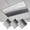 White Black, variant on Navy Blue Ombre Magnetic Fluorescent Light Covers for Ceiling Lights 2x4Ft, Modern Abstract Art Ocean Oil Painting Office Classroom Kitchen Drop Ceiling Light Covers Filters Shade Panel 1 Pack