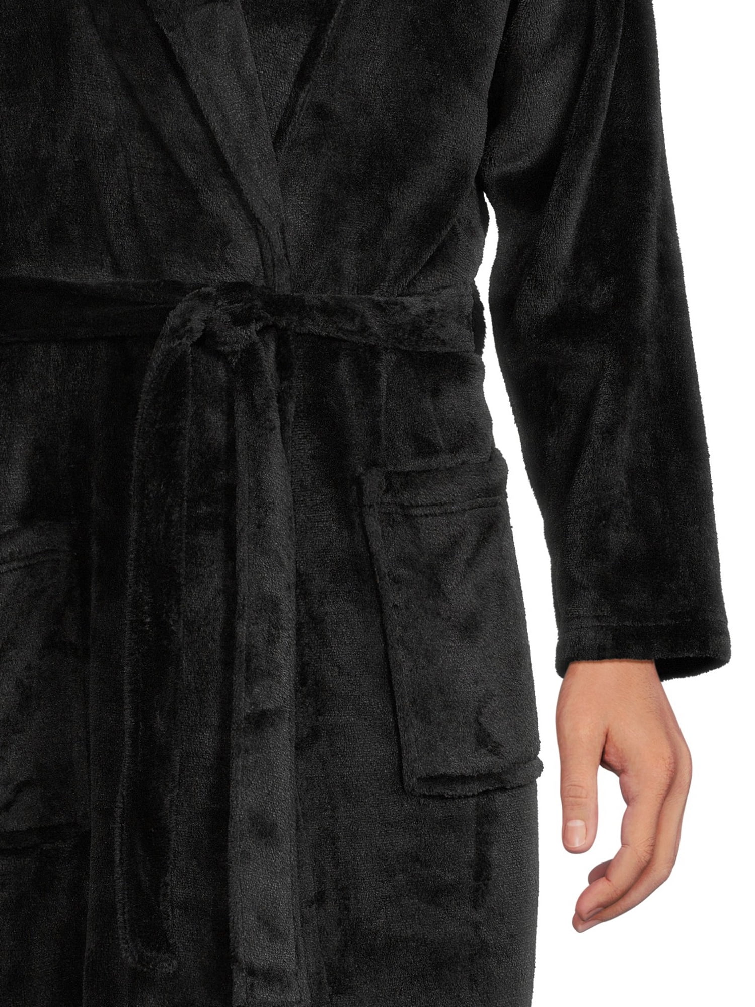 GEORGE SHAWL COLLAR WAFFLE ROBE 