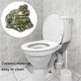 thumbnail image 5 of Darzheoy Toilet Bolt Caps, Decorative Toilet Bolt Covers, Ceramic Cute Frog Covers Toilet Bolts Bathroom Decor Easy installation, 5 of 7