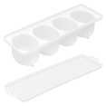 thumbnail image 1 of Organizador de mantequilla para refrigerador, recipiente de plástico para postres, recipiente para alimentos con tapas, soporte de almacenamiento para encimera, caja sellada de acero inoxidable The, 1 of 6