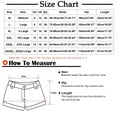 thumbnail image 3 of Patlollav Plus Size Women Linen Wide Leg Shorts High Waisted Summer Casual Comfy Long Walk Shorts, 3 of 6