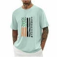 thumbnail image 1 of Camisetas de Manga Larga para Hombre Algodón Impresión Cuello Redondo Blusas de Moda Casual, 1 of 3