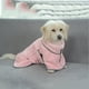 thumbnail image 5 of Toalla para perros Albornoz fuerte absorción de agua abrigo de secado rápido para gatos manta multifuncional para mascotas, 5 of 8