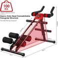 thumbnail image 3 of Máquina de Entrenamiento Abdominal - AB Trainer, Aparato para Ejercer Abdomen, 5 Niveles de Resistencia, Altura Ajustable, Plegable, con Pantalla LCD, para Formar Física, Adelgazar, Uso Doméstic esquí esquí Gafas de esquí, 3 of 5
