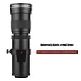 thumbnail image 3 of Telephoto Camera Mf Super Telephoto Zoom Lens f/8.3-16 420-800 mm t Monte Con Anillo Adaptador Universal 1/4 Reprazamiento de Hilo para Cáras CAmaras Cannicas Ef-MonTón 80d 70d, 3 of 7