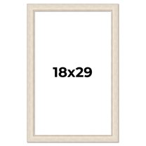 18x29 Frame White Real Wood Picture Frame Width 1.75 inches | Interior Frame Depth 0.5 inches |