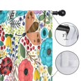 thumbnail image 4 of Blackout Kids Curtains,Pioneer Flower Floral Print Pattern Childrens Insulated Curtains Set Of 2,Bedroom Essentials,Toddler Room Decor 42"x54", 4 of 5