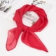 thumbnail image 4 of Silk Scarves Handkerchief Silk Feeling Scarf Medium Size Thin and Soft Gift for Girls or Ladies 65*65cm, 4 of 5