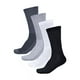 thumbnail image 1 of Calcetín 12 Pares Pie Diabético Extra Grande 28-32 Cm D Pie Surtido (Blanco,negro,gris) caballero, 1 of 3