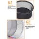 thumbnail image 5 of Methold Organizador de 4 clips de papel con forma de clip, multifuncional, de metal, para mantener el escritorio limpio, ideal para chinchetas Carpetas de archivos oro rosa, 5 of 6