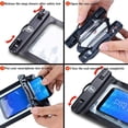 thumbnail image 7 of Waterproof Phone Pouch Floating with Lanyard IPX8 Waterproof Phone Case Underwater Dry Bag, for iPhone 14 13 12 11 Pro Max Plus XS XR X SE 8 7 Galaxy S23 S22 S21 S20 Pixel Moto Up to 7" -2 Pack, Clear, 7 of 7