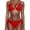 Red, variant on Women's Triangle Bikini Set Halter Side Tie Full Coverage Two Piece Swimsuit Summer Beach Pool(Red,S)