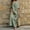F-362Green, variant on ZHOGXU Women's Dress Long Sleeve V Neck Stripe Print Fashion Comfortable Loose Fit Dresses With Pockets For Casual Daily Wear,Green,L