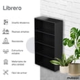 thumbnail image 2 of Mubson Librero con 4 Repisas. Estanteria para Recamara o Sala Mubson  Librero, 2 of 6