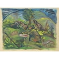 thumbnail image 3 of Arnold Peter Weisz-Kubínčan 18x14 Black Modern Framed Museum Art Print Titled - Hunting Motif (1940-1943), 3 of 5