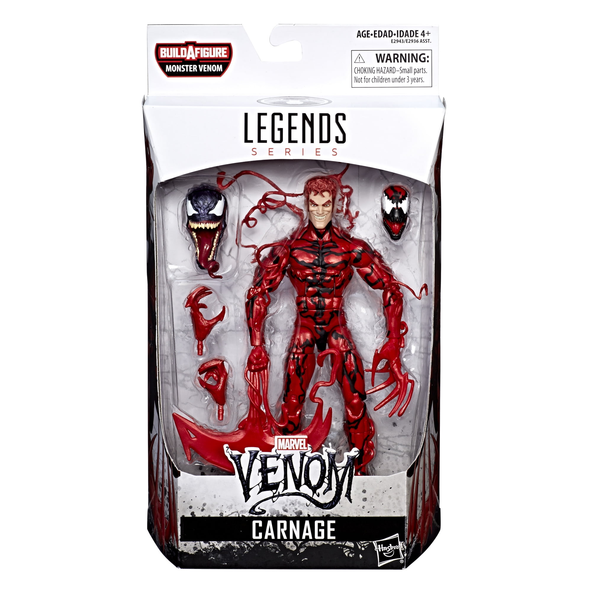 Marvel 6 Inch Legends Carnage - Walmart 