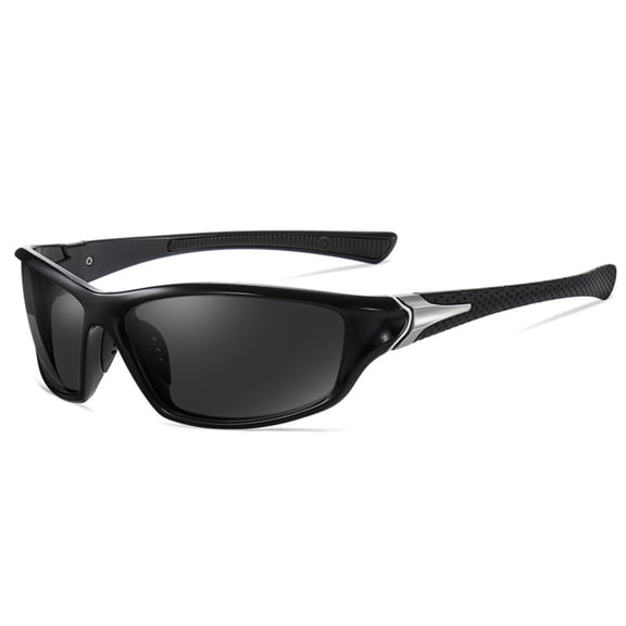 Polarized Sports Sunglasses for Men Anti-Glare UV Protection Shades for Cycling Driving Fishing Hiking Running Outdoor Sports