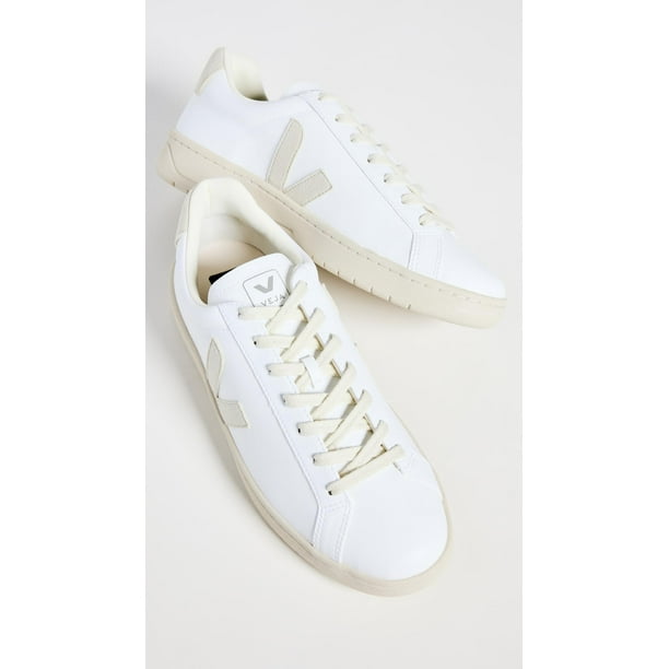 Zapatillas Veja Urca para hombre blancas naturales, talla UU
