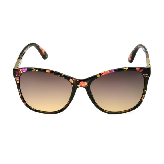 Foster Grant Cat Eye Floral Sunglasses