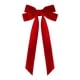thumbnail image 2 of Gran moño de terciopelo rojo de Navidad, decoración del hogar, ropa y accesorios, 2 of 6
