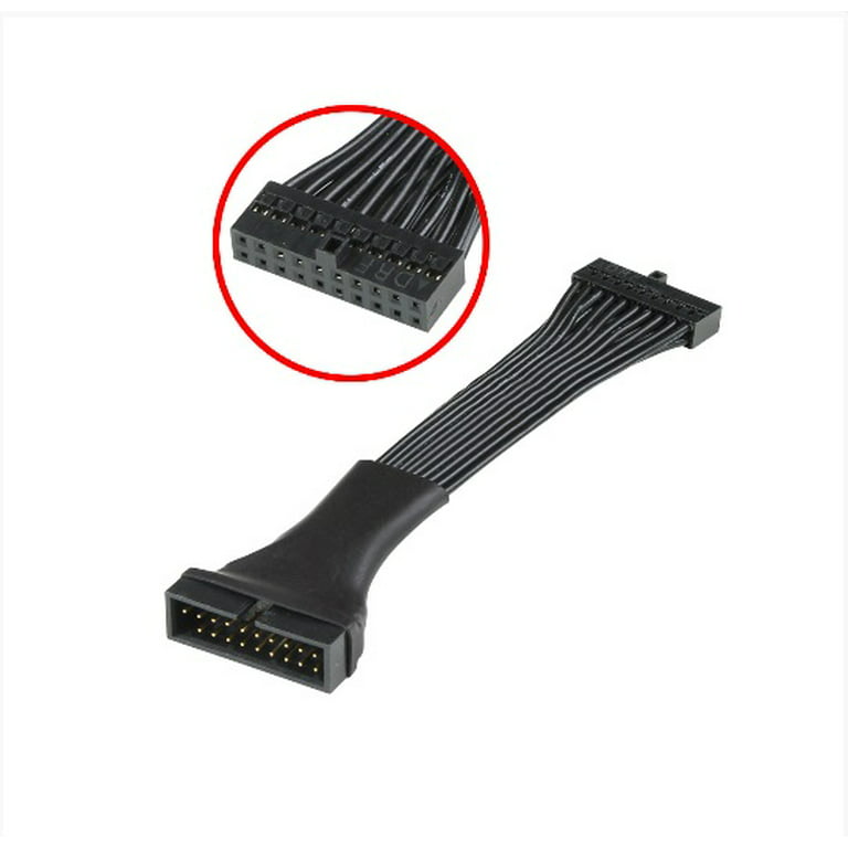 Low Profile USB 3.0 Header Cable - Walmart.com
