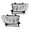 Clear Lens Chrome Housing, variant on CROSSDESIGN Clear Chrome LED Headlights Left+Right Fit For 07-13 Toyota Tundra 08-17 Sequoia