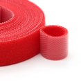 thumbnail image 4 of 5m/roll Cable Ties Reusable Loop Bundle Self Adhesive Red Nylon Strap Organizer Clip Wire Holder Management Fastening Tape width 15mm 2 rolls, 4 of 5