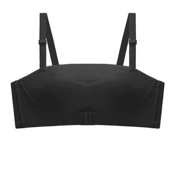 Sin Tirantes De La Ropa Interior De Las Mujeres Antideslizante Reunido Pequeño Pecho Envuelto Tubo Superior De Verano Hermosa Espalda Sujetador invisible anti-Luz Vestido De Novia Especialpangjing