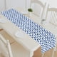 thumbnail image 1 of Camino de mesa ABPHQTO de tela tradicional Ikat Azul Blanco Mantel individual 40x180 cm, 1 of 1