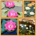 thumbnail image 3 of Hytrove 4Ud De Flores Artificiales De Loto Para Jardín Y Fuente Exterior, 3 of 8