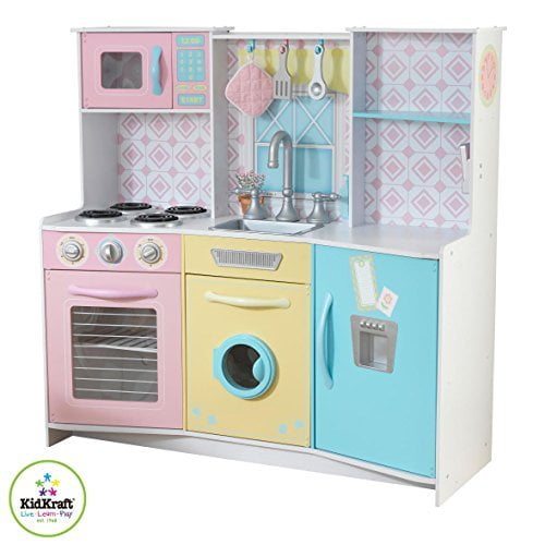 kidkraft pastel play kitchen