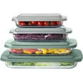 thumbnail image 5 of COOK WITH COLOR 8-Pc Glass Baking Dish Set with Lids, Microwave-Safe Glass Bakeware Set, Sage, 5 of 9