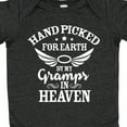 thumbnail image 4 of Inktastic Handpicked for Earth by My Gramps in Heaven with Angel Wings Boys or Girls Baby Bodysuit, 4 of 5