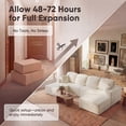 thumbnail image 3 of Furmax Modular U-Shaped Sectional Sofa – Tool-Free Assembly Multi-Seat Sofa Set for Living Room, Boneless Design Furniture, 3 of 7