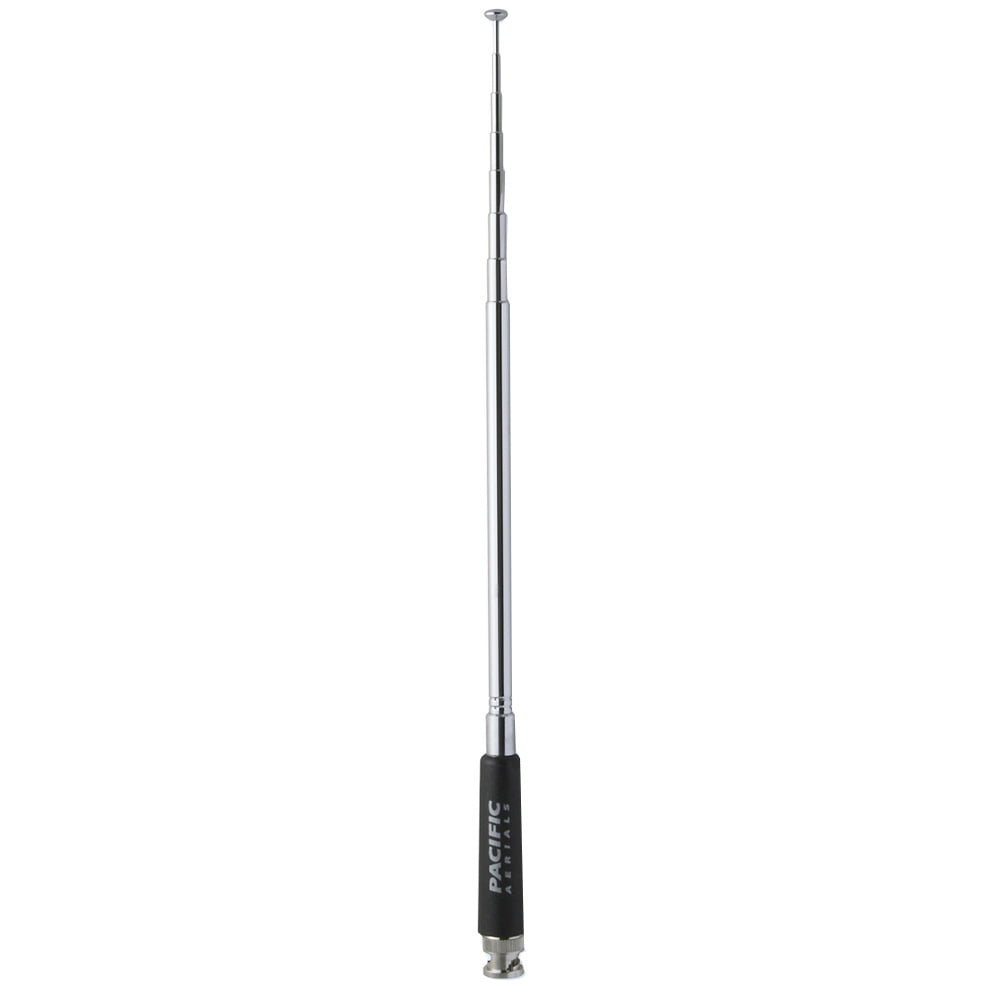 Pacific Aerials Telescopic 1m VHF Antenna f/Handheld VHFs w/BNC