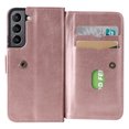 thumbnail image 2 of SaniMore Versatile Case for Samsung Galaxy S23 Plus 6.6" 2023, Durable PU Leather Case Card Slots Flip Kickstand Magnetic Closure Anti-drop Shockproof Full Protective Wallet Business Case, Rosegold, 2 of 9
