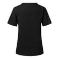 thumbnail image 4 of JAKANYQ Womens Suits Pocket Short Sleeve V-neck Men with Scrub Blouse Tops Suits Sets Skin-Friendly, 4 of 7
