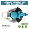 thumbnail image 4 of 1800W Electric Grass Trimmer Cordless Lawn Mower Hedge Trimmer Adjustable Handheld Garden Power Pruning ,Easy to Use, 4 of 7