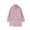 Pink, variant on Luxalzxs Kids Rain Jacket with Hood Children Toddler Boys Girls Rainy Season Raincoat with Pockets Reusable Rain Poncho Rainwear