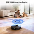 thumbnail image 5 of Lefant M2 Plus LiDAR Navigation Robot Vacuum and Mop, 7000Pa Suction, Multi-Floor Mapping, Self-Emptying and Filling, Robot Vacuum for Floors Pet Hair, 5 of 11