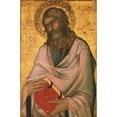 thumbnail image 2 of Simone Martini 17x24 Black Ornate Framed Double Matted Museum Art Print Titled: Saint Andrew (ca. 1326), 2 of 5