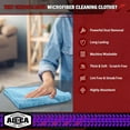 thumbnail image 3 of AIDEA Microfiber Cleaning Cloth Blue 10PK, Microfiber Towels for Cars, Premium Car Cloths, Dusting Cloth Lint Free Cleaning Rags for SUVs, House, Kitchen, Window, Workshops,12×12", 3 of 7