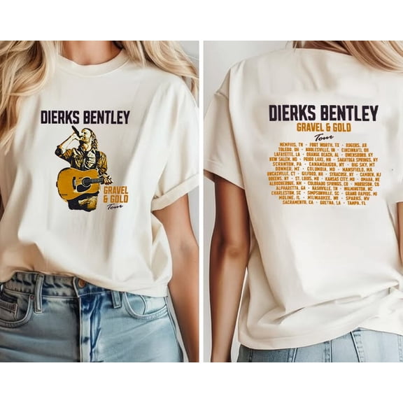 Dierks Bentley T-shirt Sizes S-5XL Goldengate