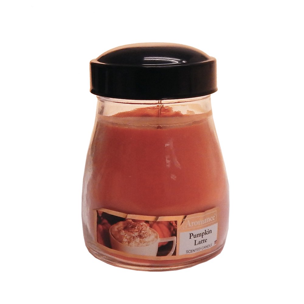Hanna's Candles Aromance Jar Candle 11oz Churn Pumpkin Latte Walmart
