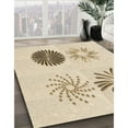 thumbnail image 3 of Ahgly Company Machine Washable Indoor Round Transitional Peru Brown Area Rugs, 5' Round, 3 of 7