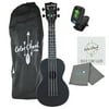 Kala Learn To Play Color Chord Ukulele for Beginners KALA-LTP-SCC Bundle includes Tote Bag, Online Lessons, Tuner and Lumintrail Polishing Cloth