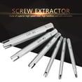 thumbnail image 4 of Broken Head Taps Remover, Steel Screw Extractor Stripped Screw Tap Extractor Set For Screw And  Remover, 4 of 8