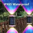 thumbnail image 5 of Solar Landscape Spotlights Outdoor Garden Lights Wireless Solar Powered Waterproof Yard Walkway Path Lighting Bright Illumination Easy Installation, Ukhbmc | Black, 5 of 9