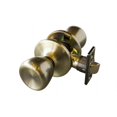 thumbnail image 1 of Design House 728352 Terrace 6 Way Latch Passage Door Knob, Antique Brass, 1 of 1