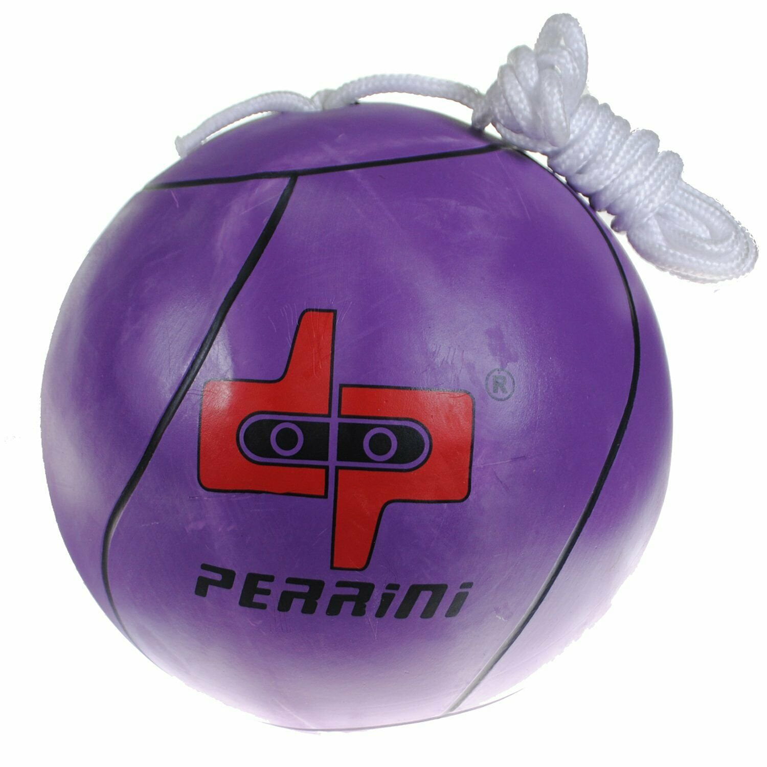 REX 360-PURPLE Purple Tether Ball for Play Grounds & Picnics with Rope 